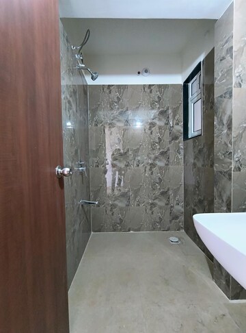 Bathroom in 3 BHK Apartment at VTP Cygnus, Kharadi – for Rent