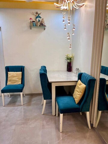 Living Room in 2 BHK Apartment at Rajhans Kshitij, Vasai West – for Sale