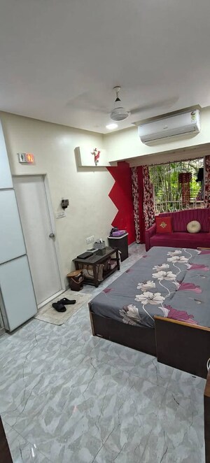 Master Bedroom in 2 BHK Apartment at Rajhans Kshitij, Vasai West – for Sale