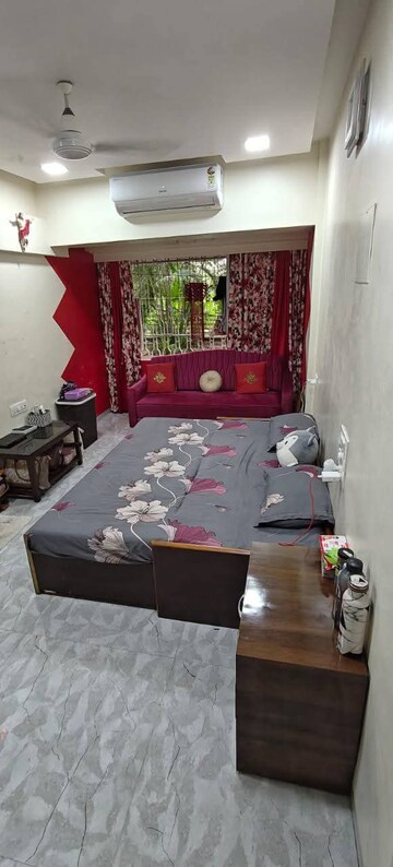 Bedroom in 2 BHK Apartment at Rajhans Kshitij, Vasai West – for Sale