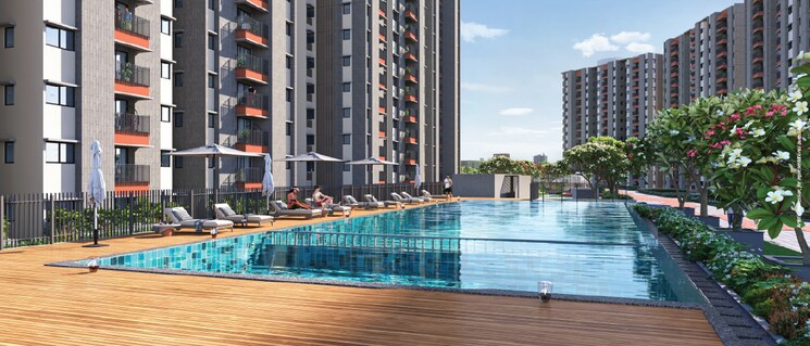 Swimming Pool, mahindra-lakewoods 3 Bedroom 1478 Sq.Ft. Apartment In Chengalpattu Chennai 9157200
