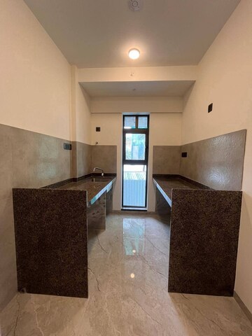 Kitchen in 2 BHK Apartment at Shantee Flamingo Residency, Vasai West – for Sale