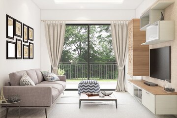 Living Room in 3 BHK Villa at Whitefield – for Sale