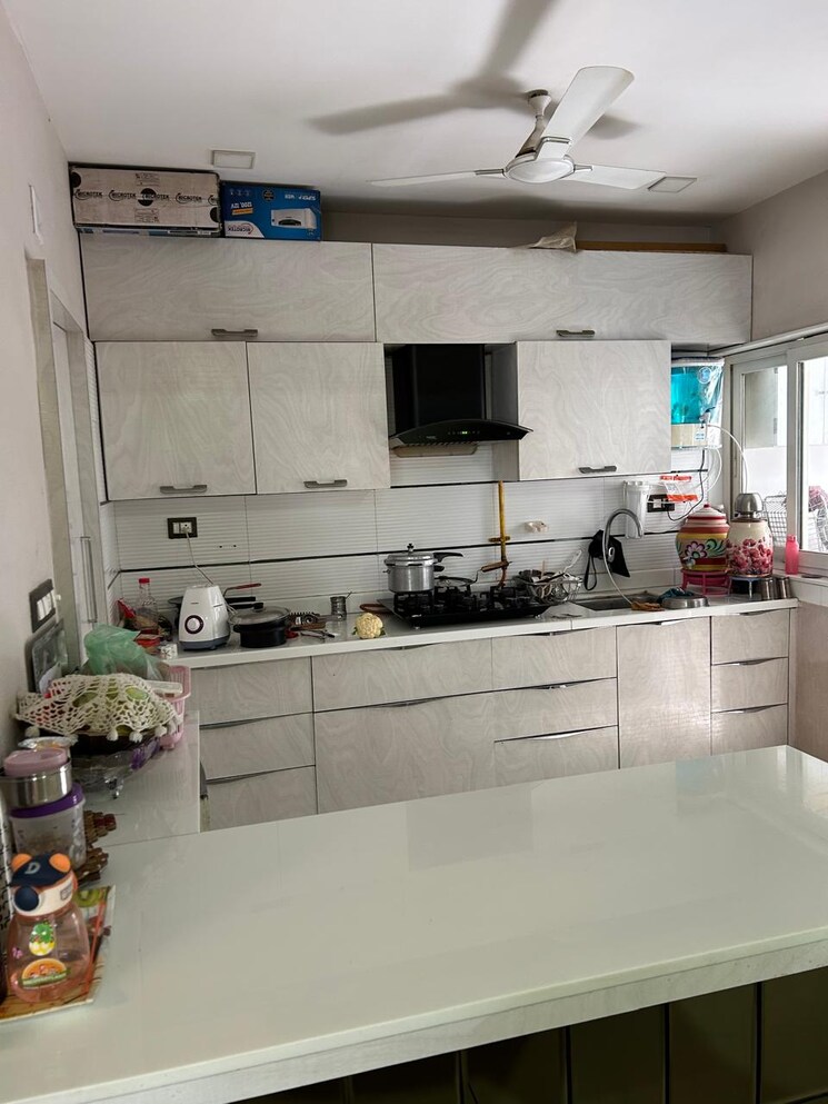 Kitchen, bopal 3 Bedroom 2200 Sq.Ft. Apartment In Bopal Ahmedabad 9157407