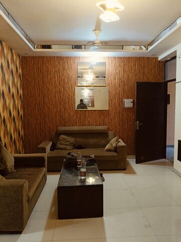 Living Room in 2 BHK Builder Floor at Shri Devaji Residency, Dhakoli – for Sale