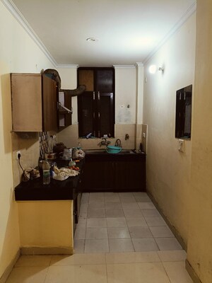 Kitchen in 2 BHK Builder Floor at Shri Devaji Residency, Dhakoli – for Sale