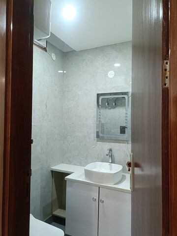Bathroom in 3 BHK Builder Floor at Anand Vihar – for Rent