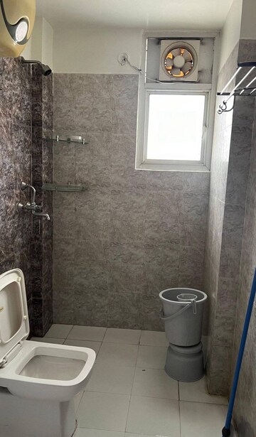 Bathroom in 2 BHK Apartment at Navbharat Apartments, Paschim Vihar – for Rent