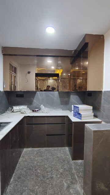 Kitchen in 3 BHK Builder Floor at Malviya Nagar – for Rent