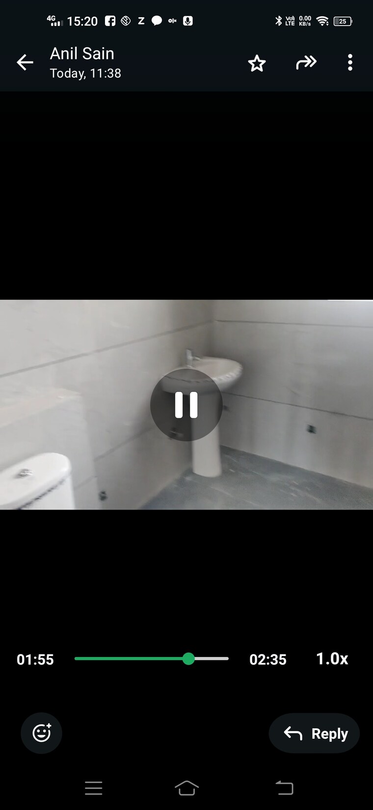 Bathroom, dhakoli 4 Bedroom 3104 Sq.Ft. Builder Floor In Dhakoli Zirakpur 9157433