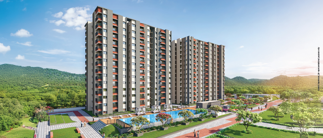 3 BHK 1478 Sq.Ft. Apartment in Mahindra Lakewoods