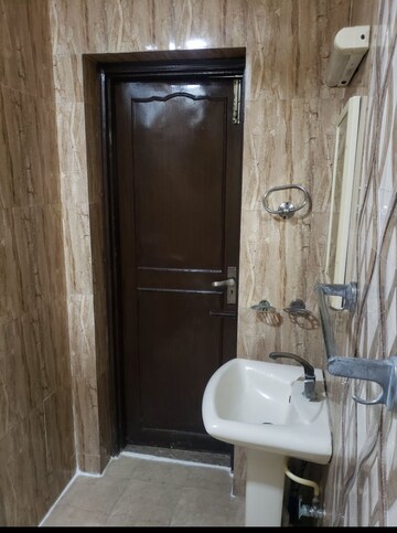 Bathroom in 2 BHK Apartment at Sahridaya Apartments, Paschim Vihar – for Rent