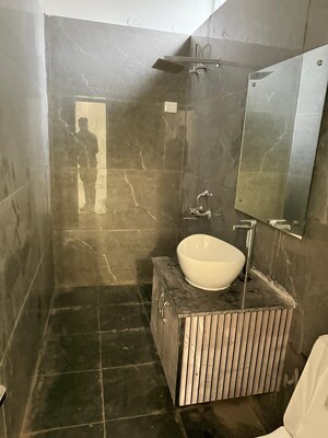 Bathroom in 3 BHK Apartment at Maj Udai Apartment, Sector 29 – for Sale