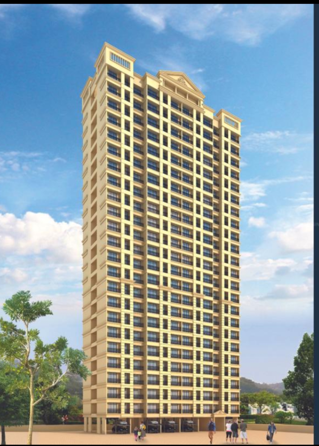 2 BHK + Pooja Room,Servant Room,Study Room Apartment For Rent in Samaira Opulence