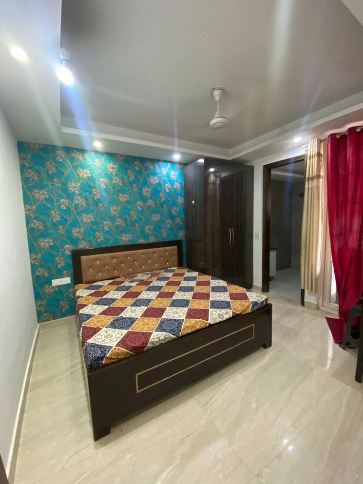 Bedroom, saket 3 Bedroom 1600 Sq.Ft. Builder Floor In Saket Delhi 9157797