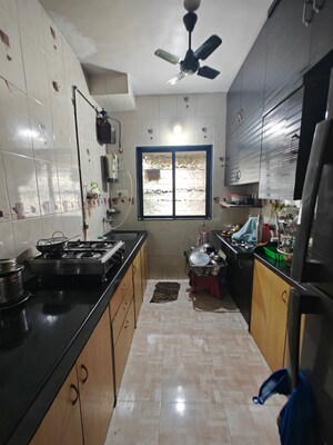 Kitchen in 2 BHK Apartment at Gokul Chs Nerul, Nerul – for Sale