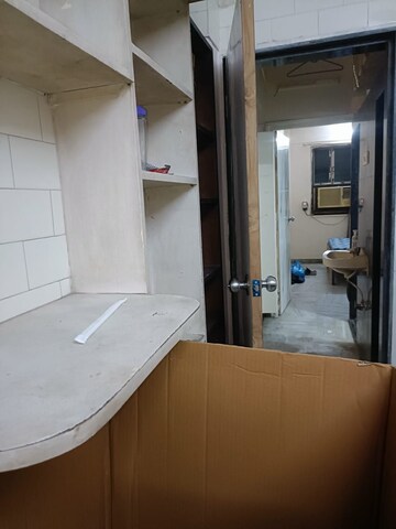 Bathroom in 1 BHK Apartment at Jumbo Darshan, Andheri East – for Rent