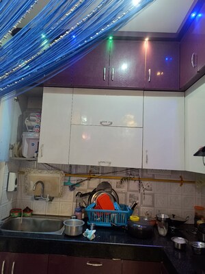 Kitchen in 2 BHK Apartment at Proview Officer City 2, Raj Nagar Extension – for Sale