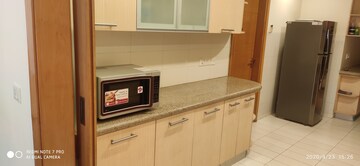 Kitchen in 4 BHK Apartment at Jaypee Green Earth Court, Jaypee Greens – for Rent