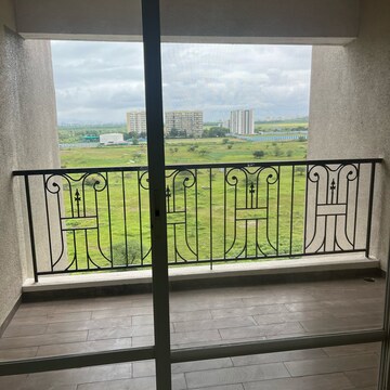 Balcony in 2 BHK Apartment at Nyati Era, Madhav Nagar – for Rent