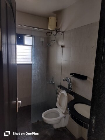 Bathroom in 2 BHK Apartment at Nyati Equatorial, Bavdhan – for Rent