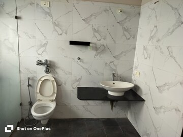 Bathroom in 2 BHK Apartment at Nyati Equatorial, Bavdhan – for Rent