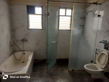 Bathroom in 2 BHK Apartment at Nyati Equatorial, Bavdhan – for Rent
