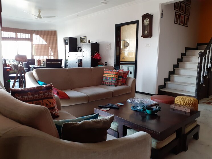 Living Room, rag-megh-malhar 3 Bedroom 1700 Sq.Ft. Apartment In Goregaon East Mumbai 9158616