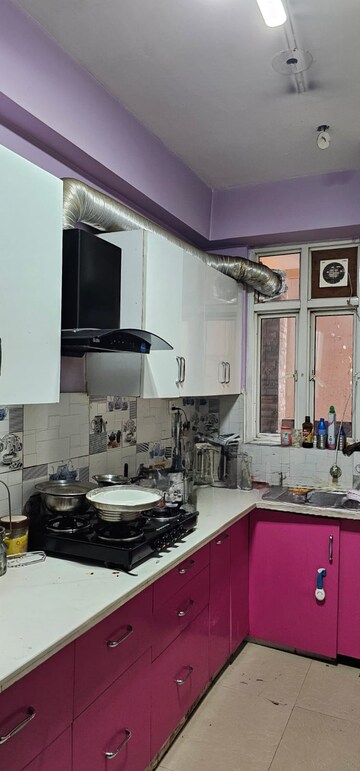 Kitchen in 3 BHK Apartment at Supertech Cape Town, Sector 74 – for Rent