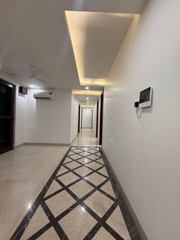 Staircase in 4 BHK Builder Floor at Greater Kailash I – for Rent