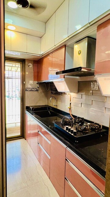 Kitchen in 2 BHK Apartment at Palacia Kingston Phase 2, Ghodbunder Road – for Rent