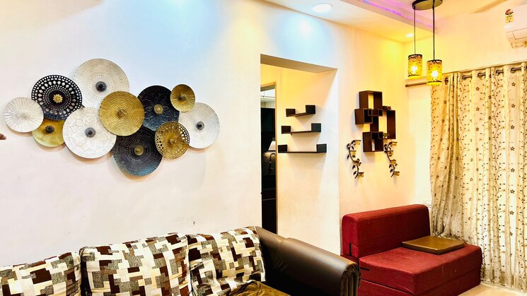 Living Room, palacia-kingston-phase-2 2 Bedroom 611 Sq.Ft. Apartment In Ghodbunder Road Thane 9158846