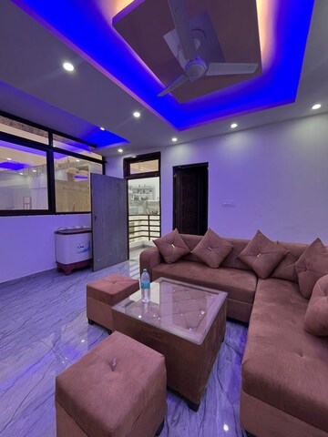 Living Room in 1 BHK Apartment at Saket – for Rent