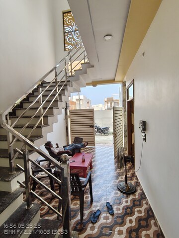 Staircase in 3 BHK Independent House at Jankipuram Extension – for Sale