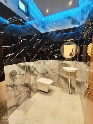 Bathroom in 3 BHK Independent House at Jankipuram Extension – for Sale