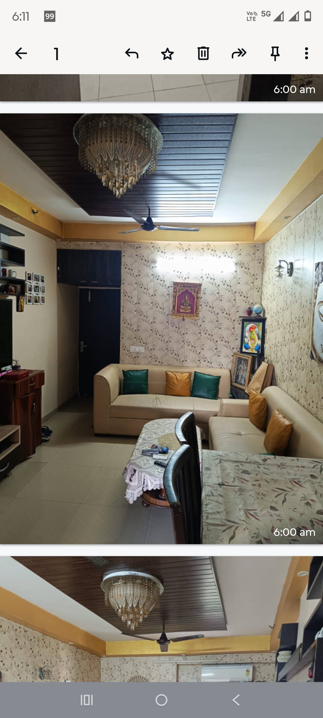 2 BHK + Pooja Room Apartment For Rent in Antriksh Golf View