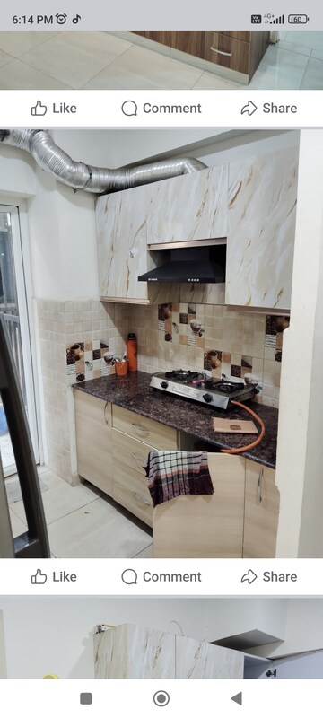 Kitchen in 3 BHK Apartment at Gaur City 2 - 14th Avenue, Sector 16c Greater Noida – for Rent