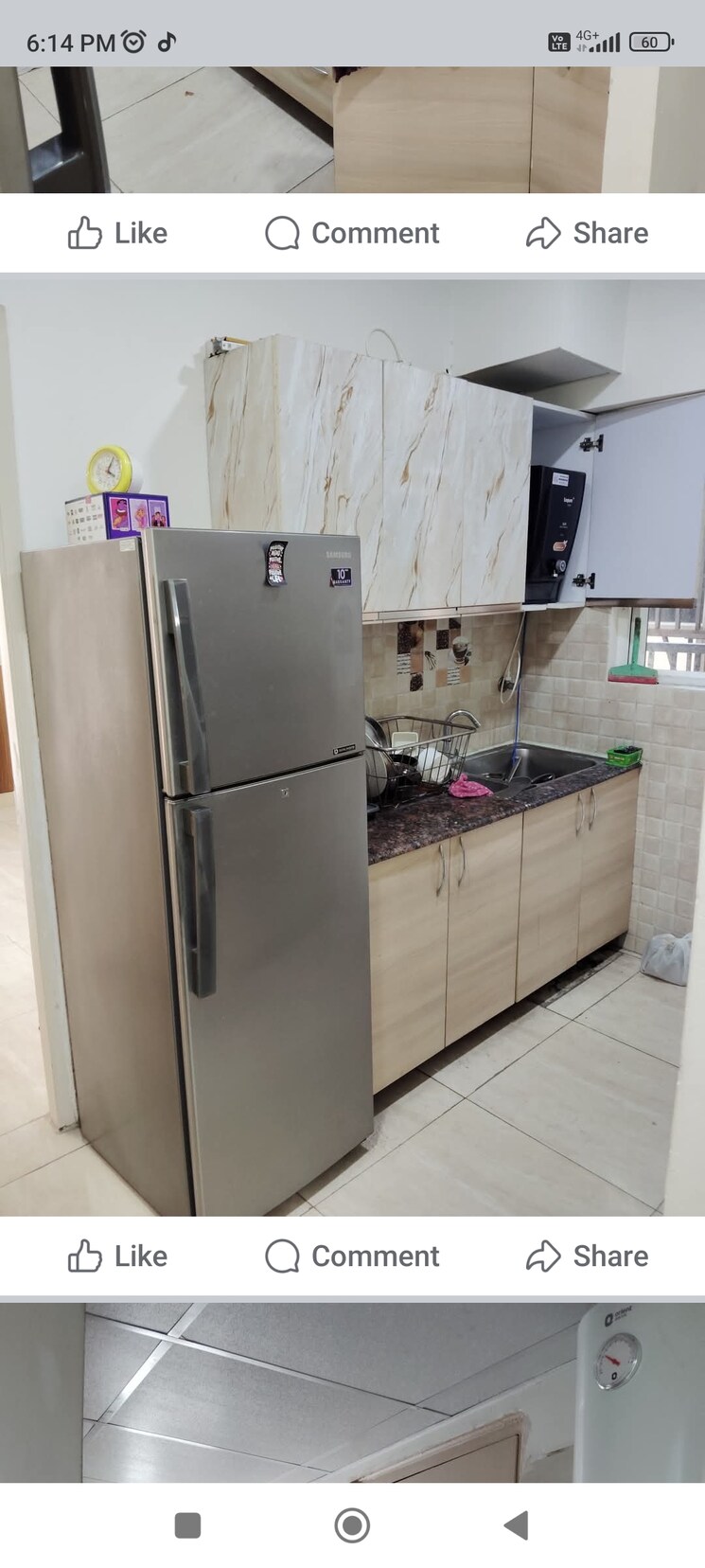 Kitchen, gaur-city-2-14th-avenue 3 Bedroom 719 Sq.Ft. Apartment In Sector 16c Greater Noida Greater Noida 9159072