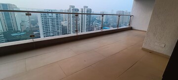 Balcony in 4 BHK Apartment at Raiaskaran Parthenon, Andheri West – for Rent