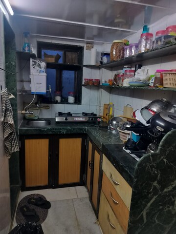 Kitchen in 1 BHK Apartment at Omkar Sai CHS, Lower Parel – for Rent