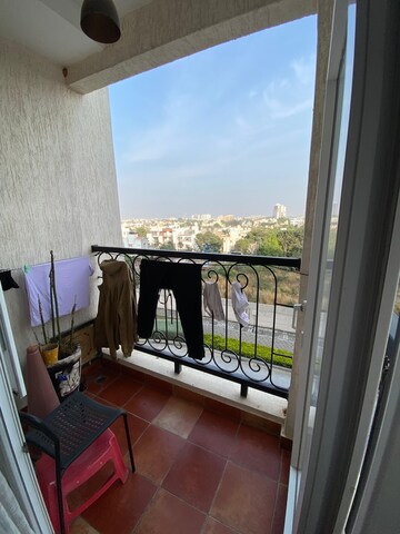 Balcony in 1 BHK Apartment at Prestige Song Of The South, Yelenahalli – for Rent