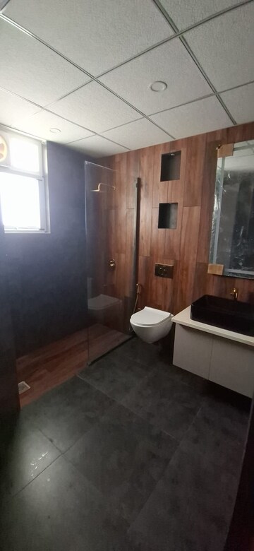 Bathroom in 3 BHK Apartment at Trishla City, Patiala Road – for Rent