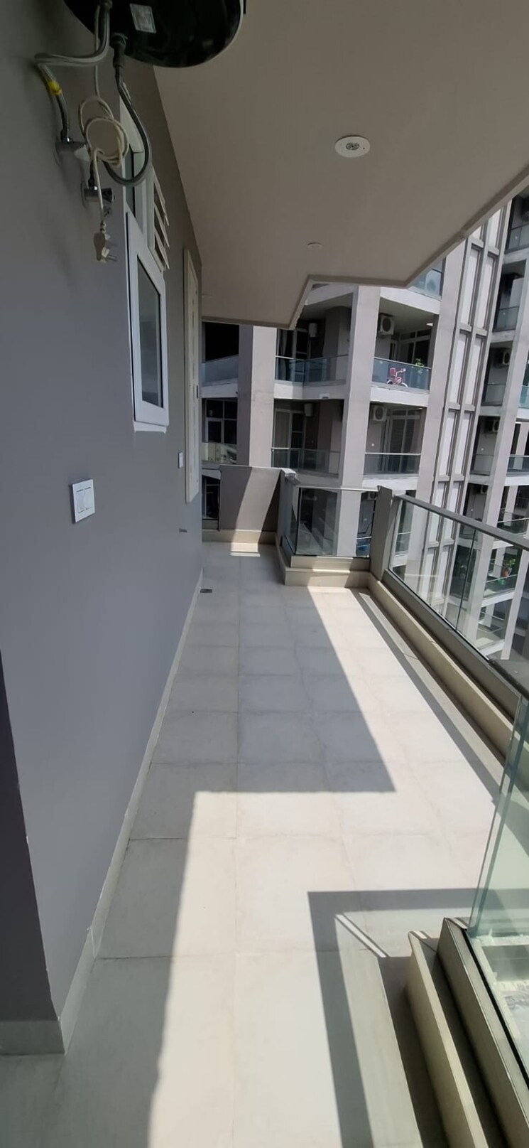 Balcony, trishla-city 3 Bedroom 2095 Sq.Ft. Apartment In Patiala Road Zirakpur 9159097