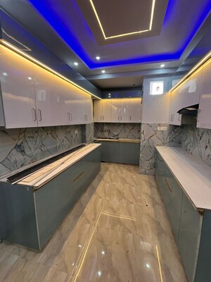 Kitchen in 3 BHK Builder Floor at Dwarka Mor – for Sale