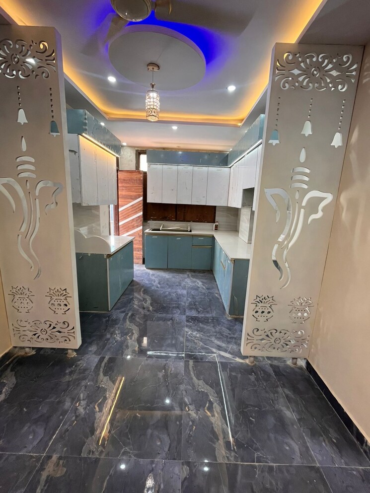 Kitchen, dwarka mor 3 Bedroom 900 Sq.Ft. Builder Floor In Dwarka Mor Delhi 9159246