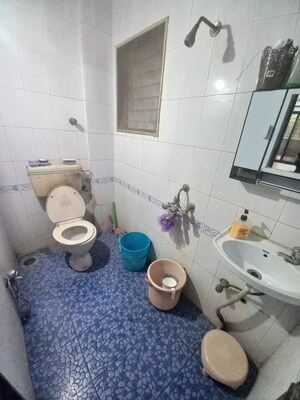 Bathroom in 2 BHK Apartment at Shaligram CHS, Azad Nagar – for Sale