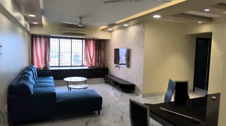 Living Room, ashar-maple-phase-1 2 Bedroom 637 Sq.Ft. Apartment In Mulund West Mumbai 9159368