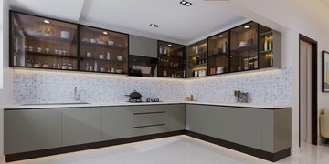 Kitchen in 2 BHK Apartment at Provident Botanico, Whitefield – for Sale