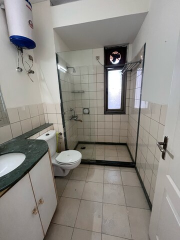 Bathroom in 3.5 BHK Apartment at Alphacorp Gurgaon One 22, Noble Enclave – for Rent
