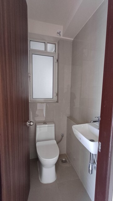 Bathroom in 2 BHK Apartment at Courtyard by Narang Realty and The Wadhwa Group, Pokhran Road No Two – for Rent